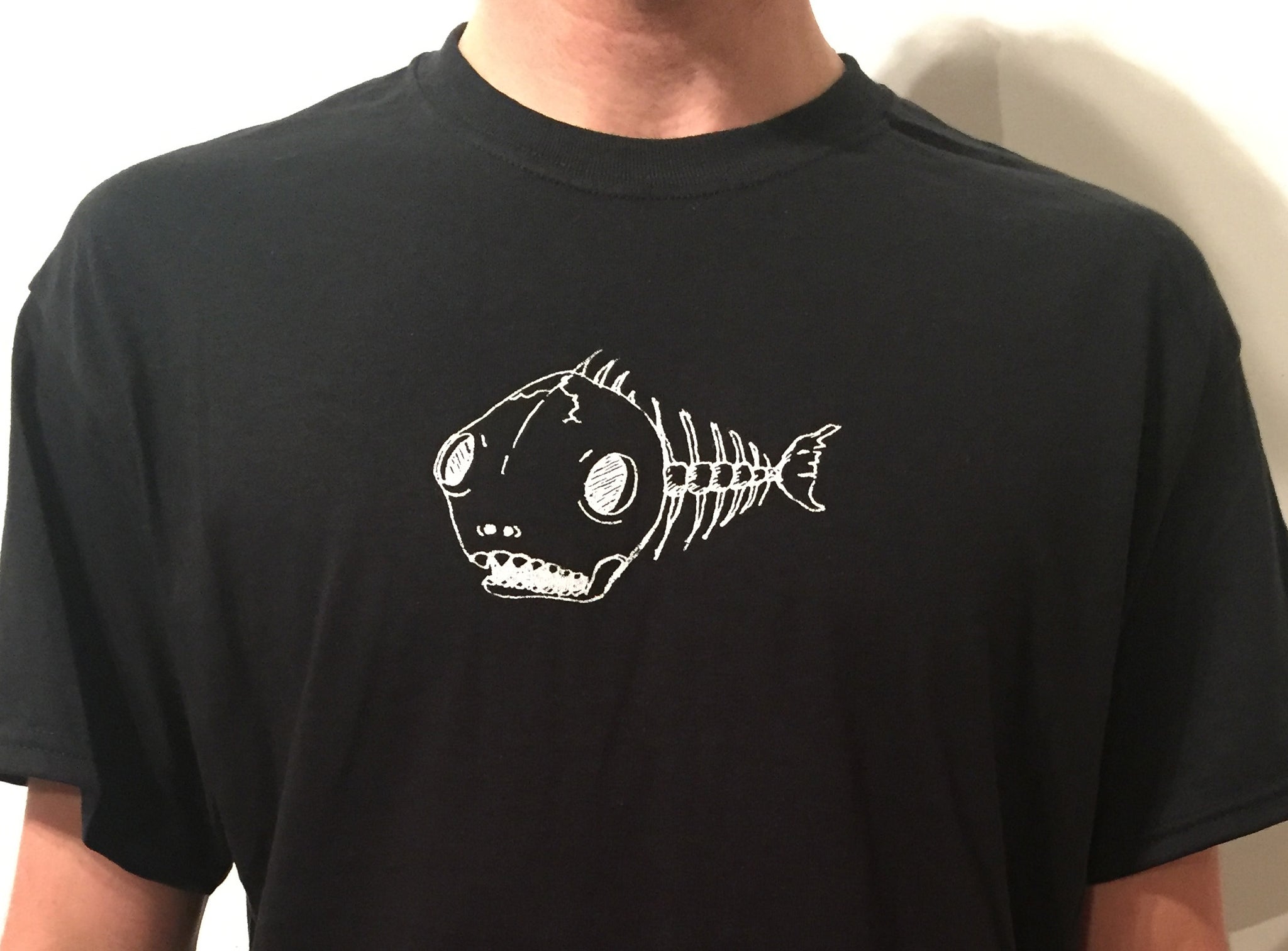 Petrified Fish / T-Shirt (Black) – Tobin Sprout